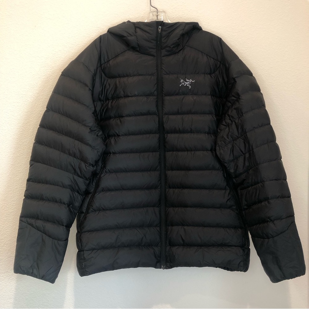 Arc'teryx Cerium LT Down Hoody Jacket - Black - Men’s Size XL
